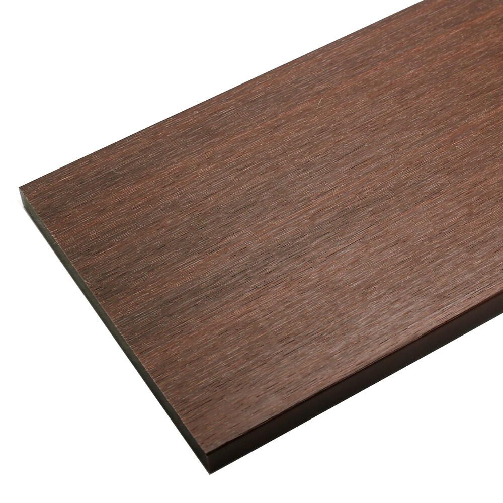 NewTechWood Fascia Board 1-in x 11-in x 6-ft Composite Brazilian Ipe Fascia Deck Board (Actual Size: 0.6-in x 11-in)