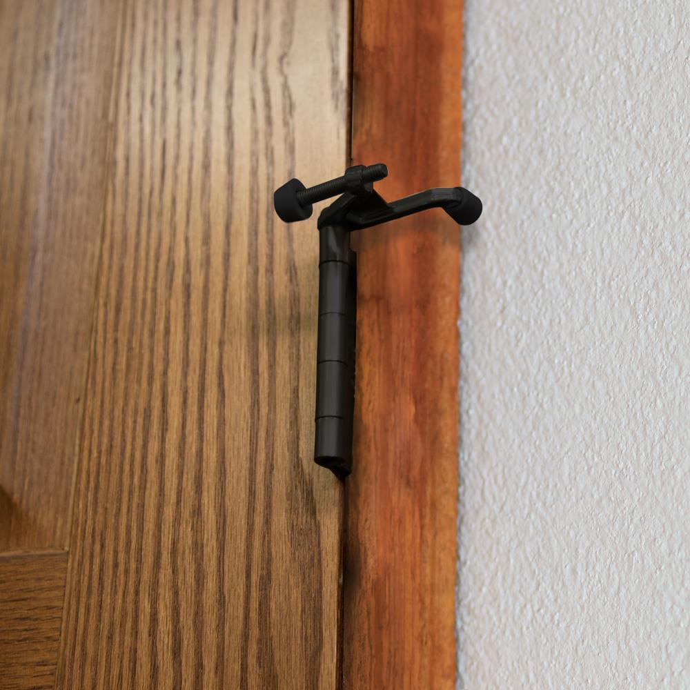 Design House 21/5in Black Hinge Pin Door Stop in the Door Stops