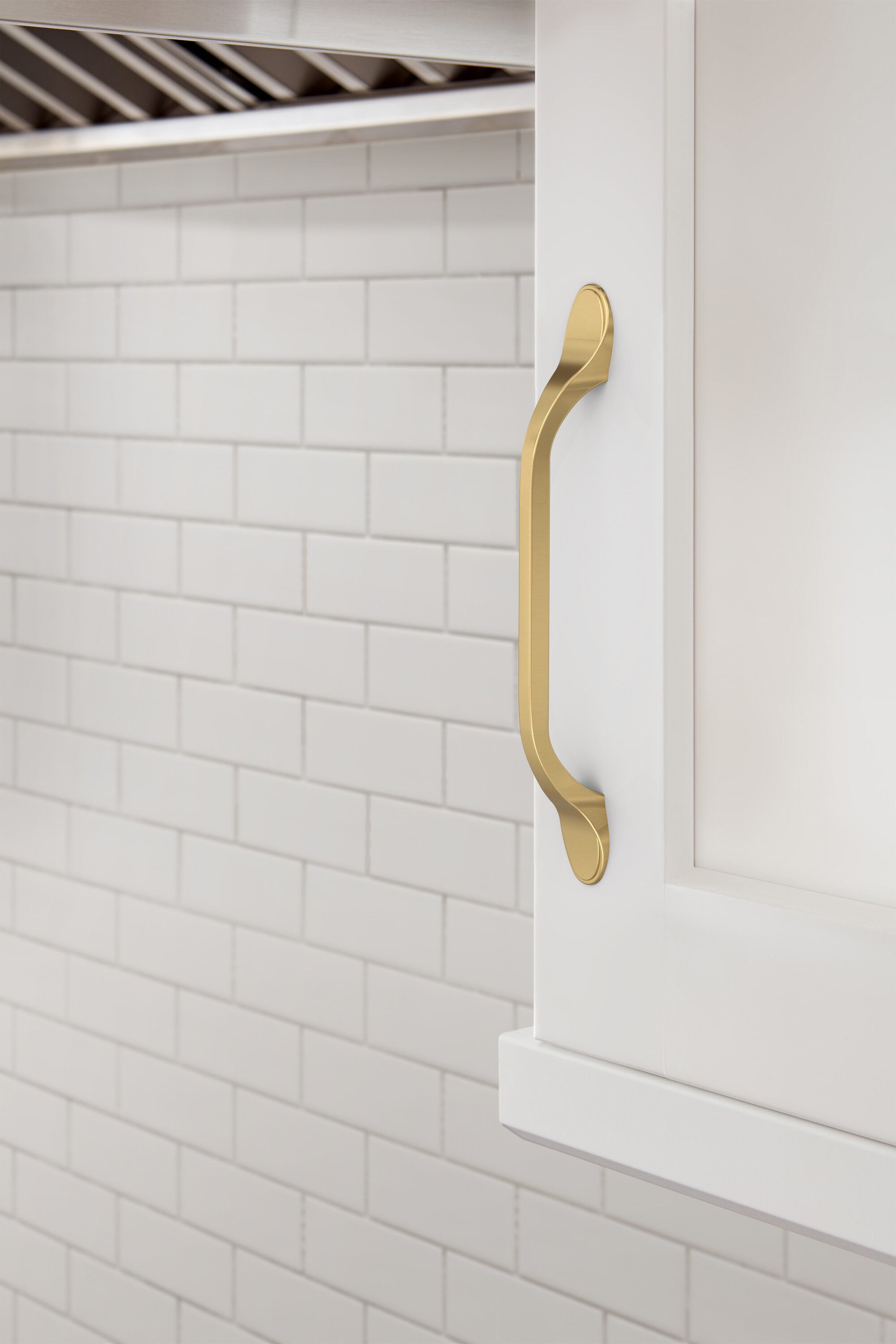 Ravino 7" Champagne Bronze Arch Cabinet Pull with Mounting Hardware