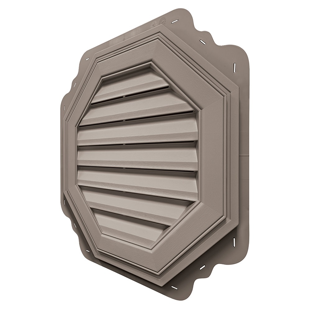 Builders Edge 120061824008 18" X 24" Rectangular Vent 008, Clay