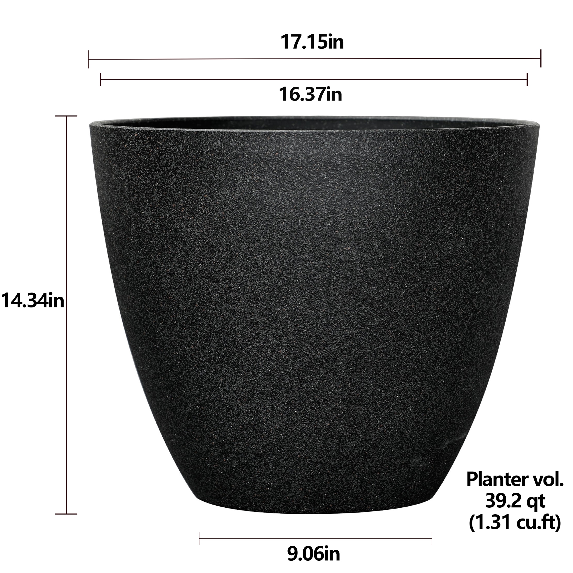 allen + roth PLC2118SKH Planter-Window-Box - View #4