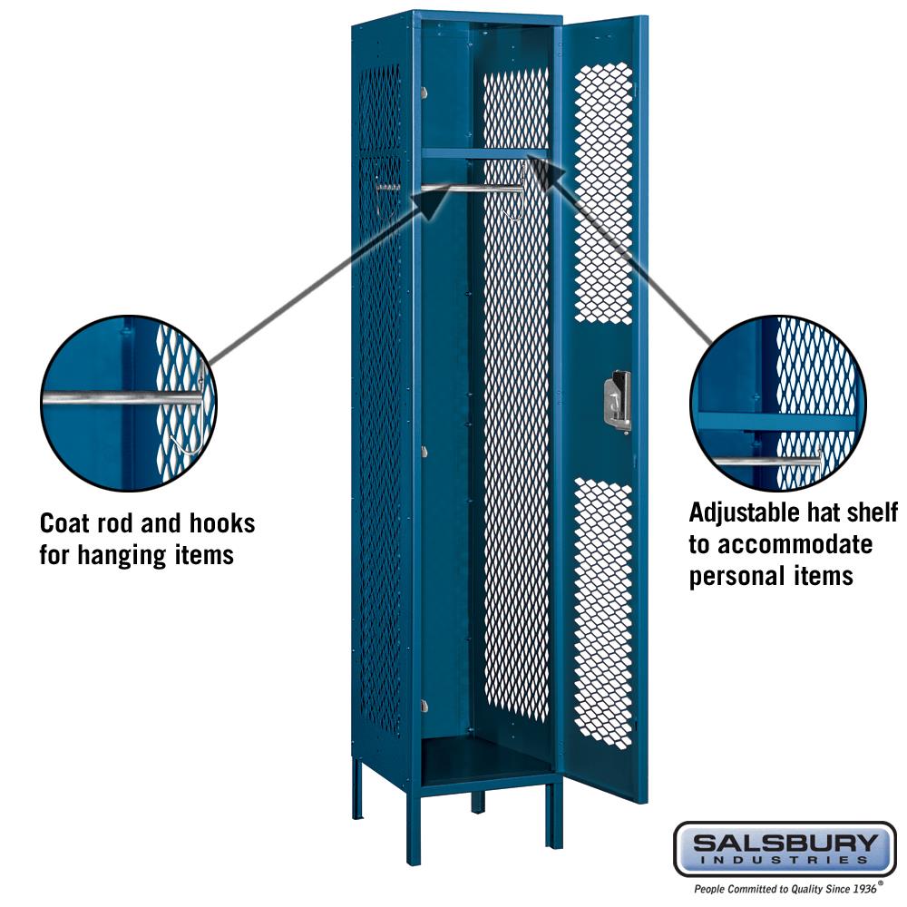 SALSBURY INDUSTRIES 81168BL-A Storage-Lockers - View #2