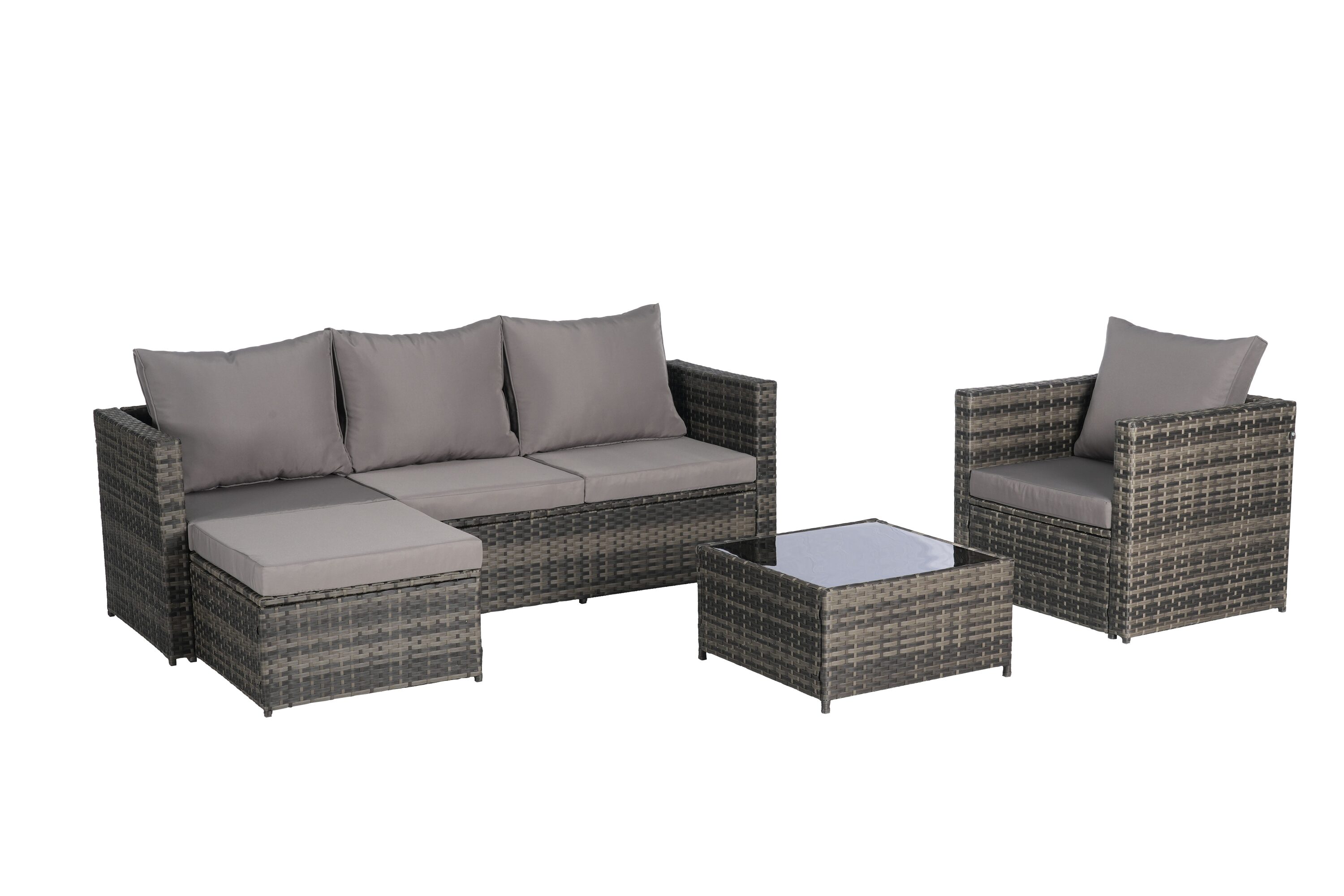Forclover MONLDS04DG Patio-Conversation-Sets - View #10