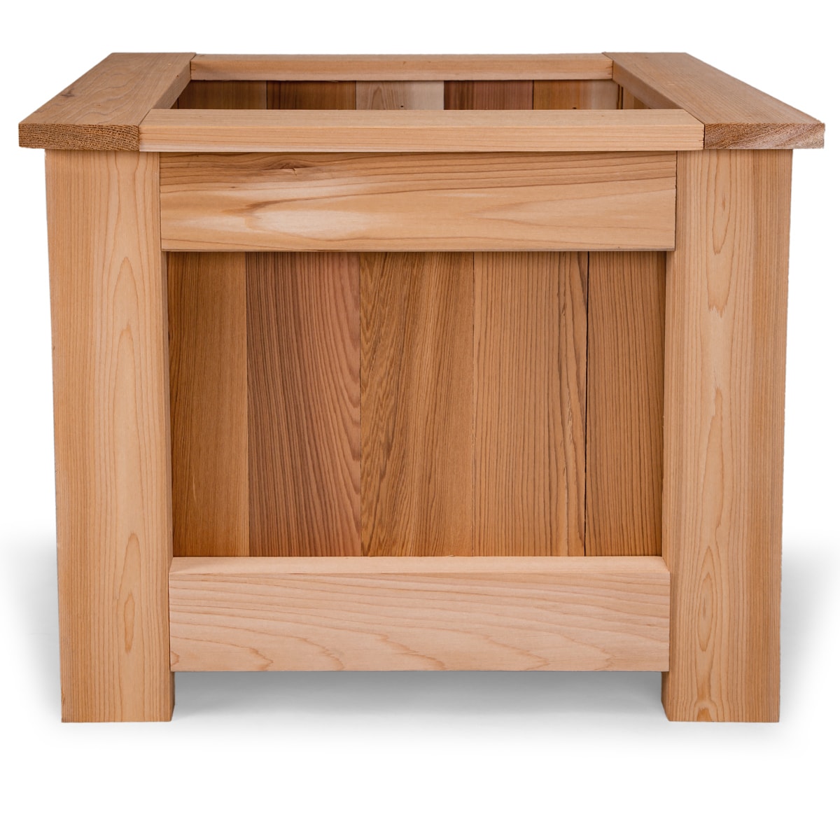 Natural Cedar Planter Boxes - 20W x 26L x 17H