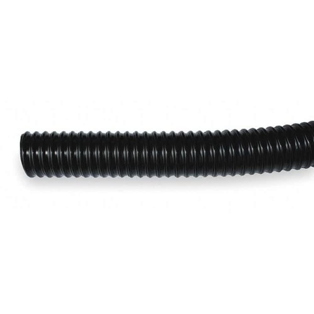 Hubbell Wiring Device-Kellems Liquid-Tight Flex Plastic Conduit 1-1/2 in Trade Size 50 ft 5 in Bend PVC Black #B2150