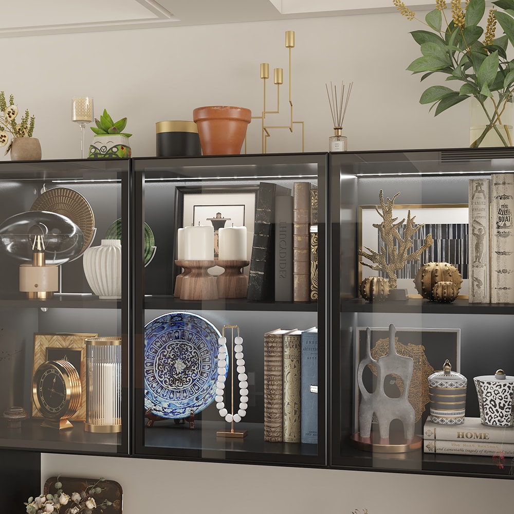  V-KF020374-01+02 bookcases - View #10
