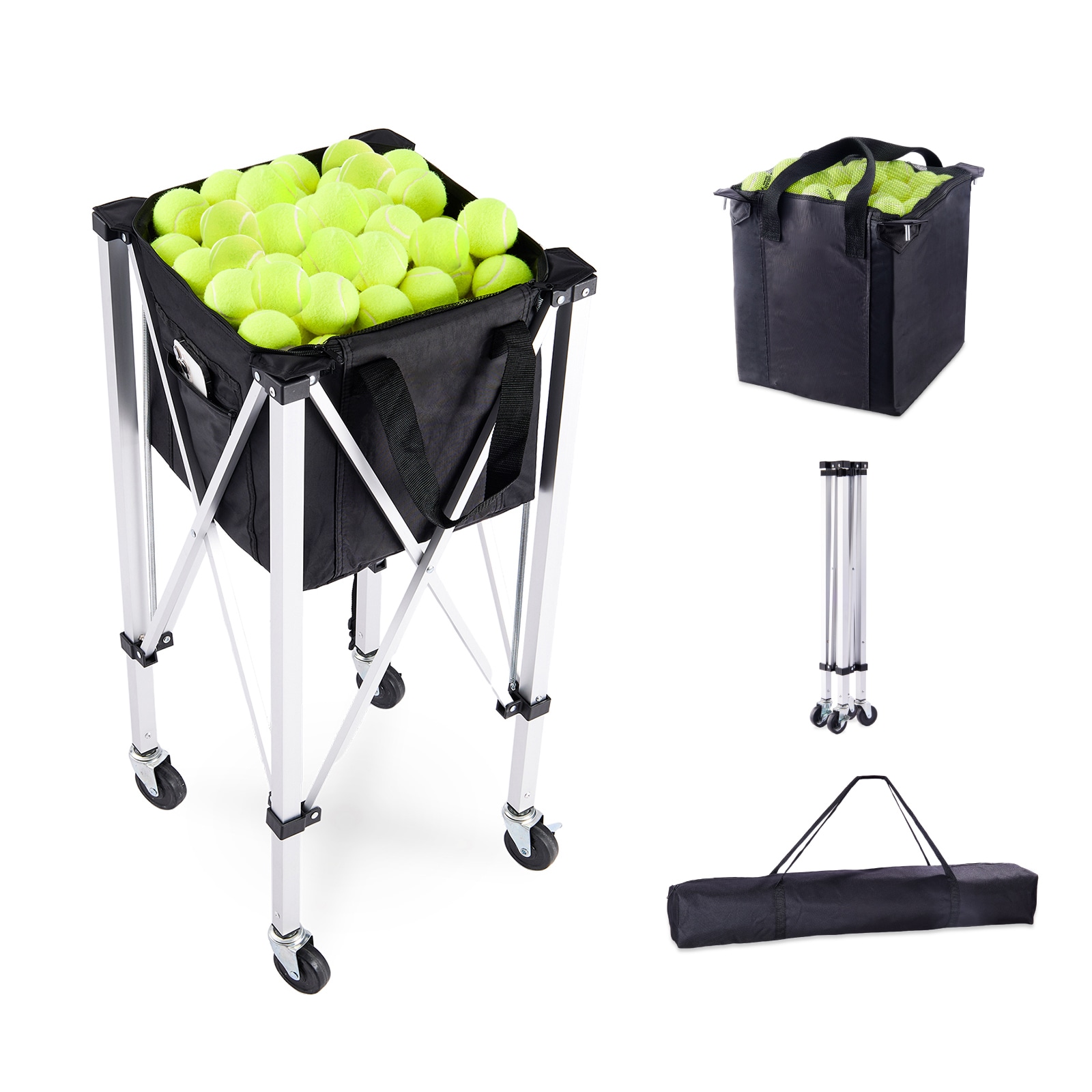 Beoordelingen Voor Badmintonnet, In Hoogte Verstelbaar Volleybalnet 420 X 155 X 103 Cm Opvouwbaar Pickleballnet Draagbare Tennisnetset Met Palen Standaard En Draagtas Tuin Binnen En Buiten P 010491609201