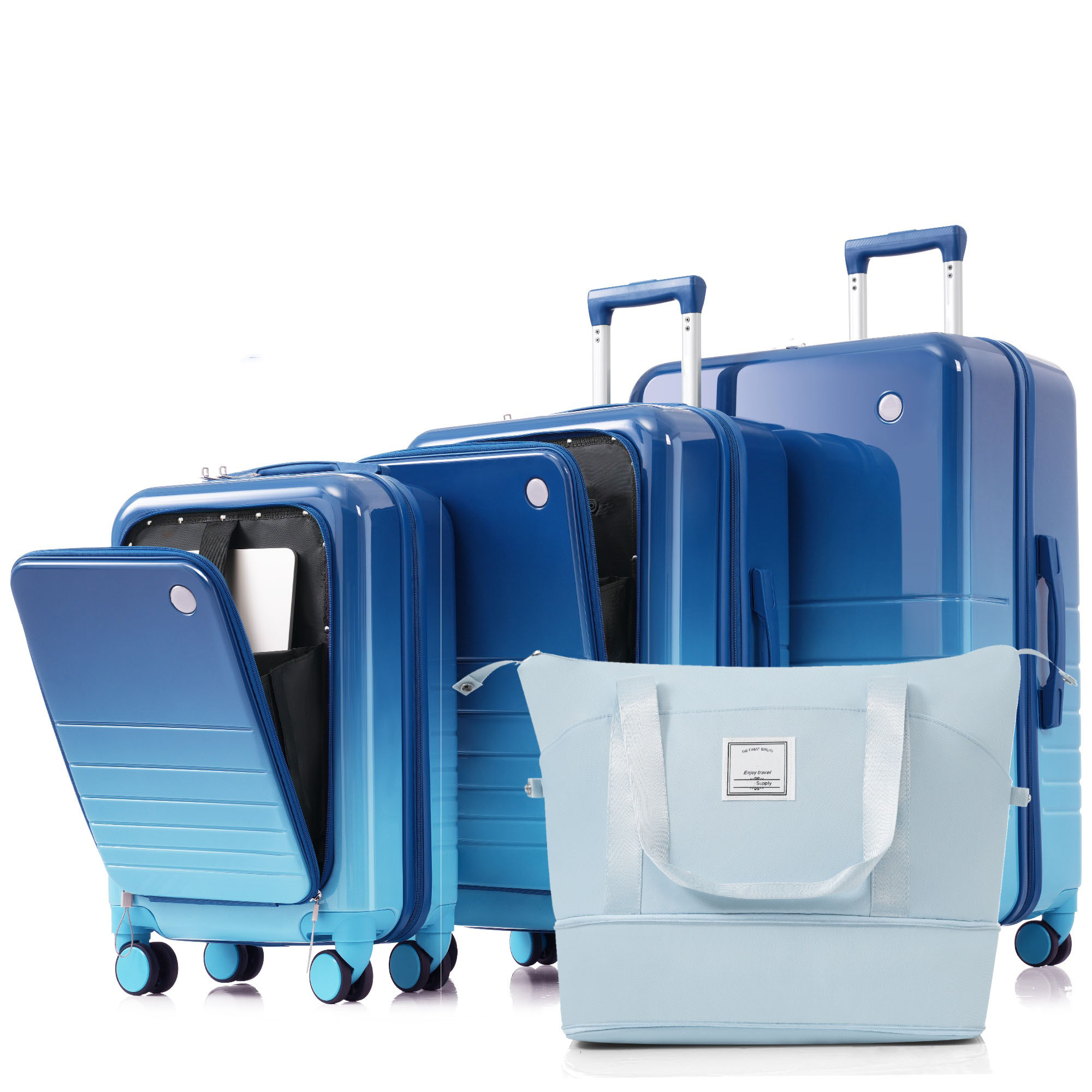 Bybafun YD9600010 Luggage-And-Luggage-Sets - View #4