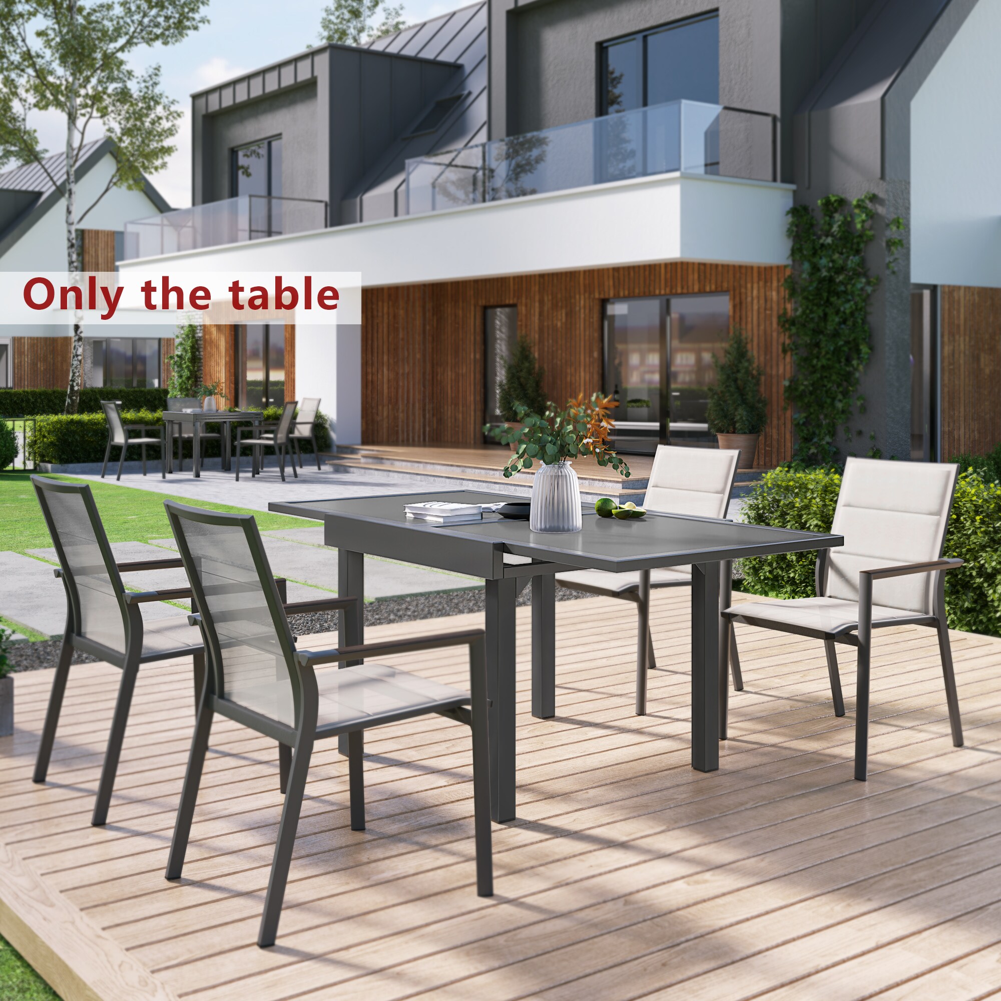 Crestlive Products CL-TB010LGY Patio-Tables - View #5