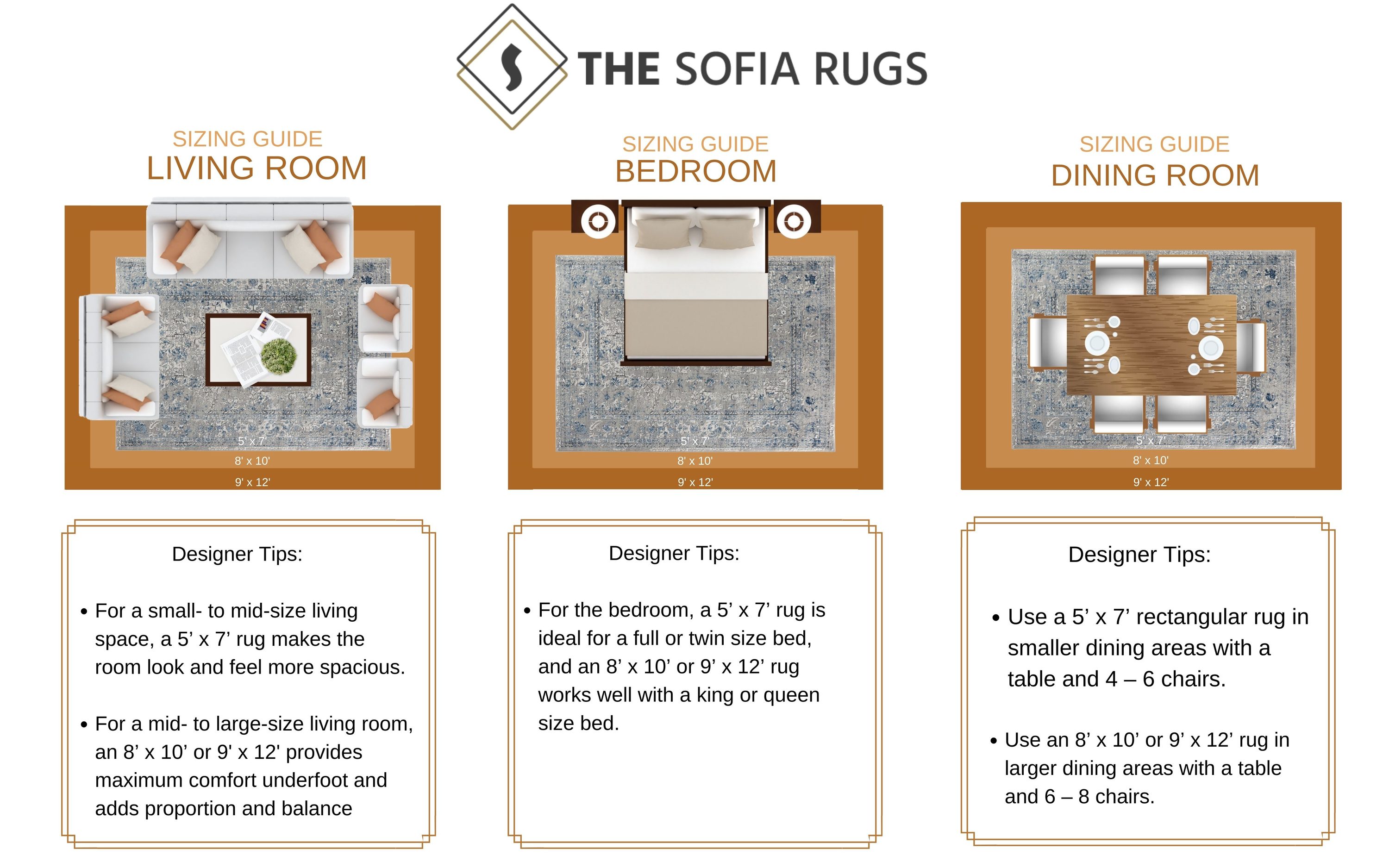 The Sofia Rugs LARA-4432A-DB57 rugs - View #9