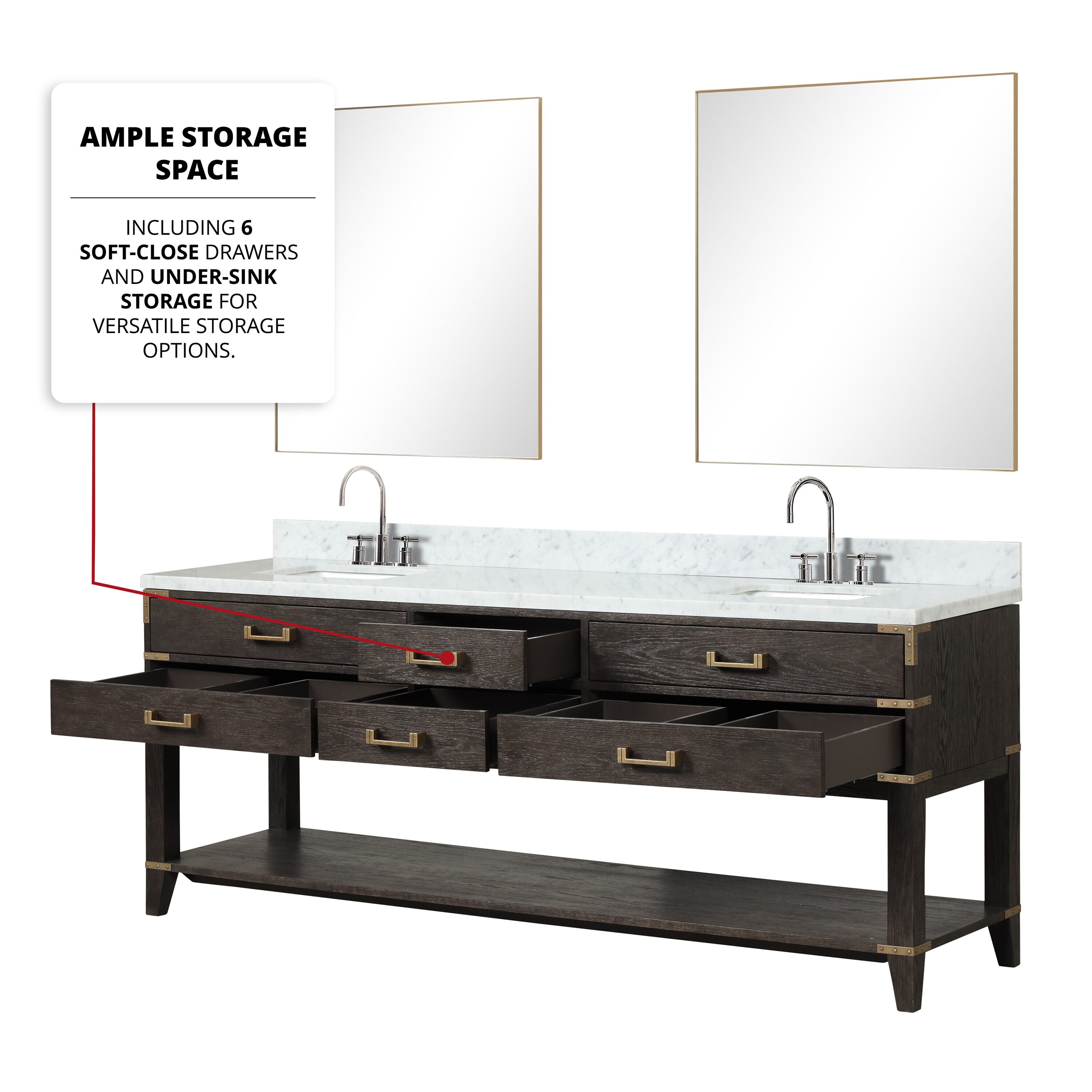 Lexora LVGR84DK101 Bath-Vanity-Combo - View #9