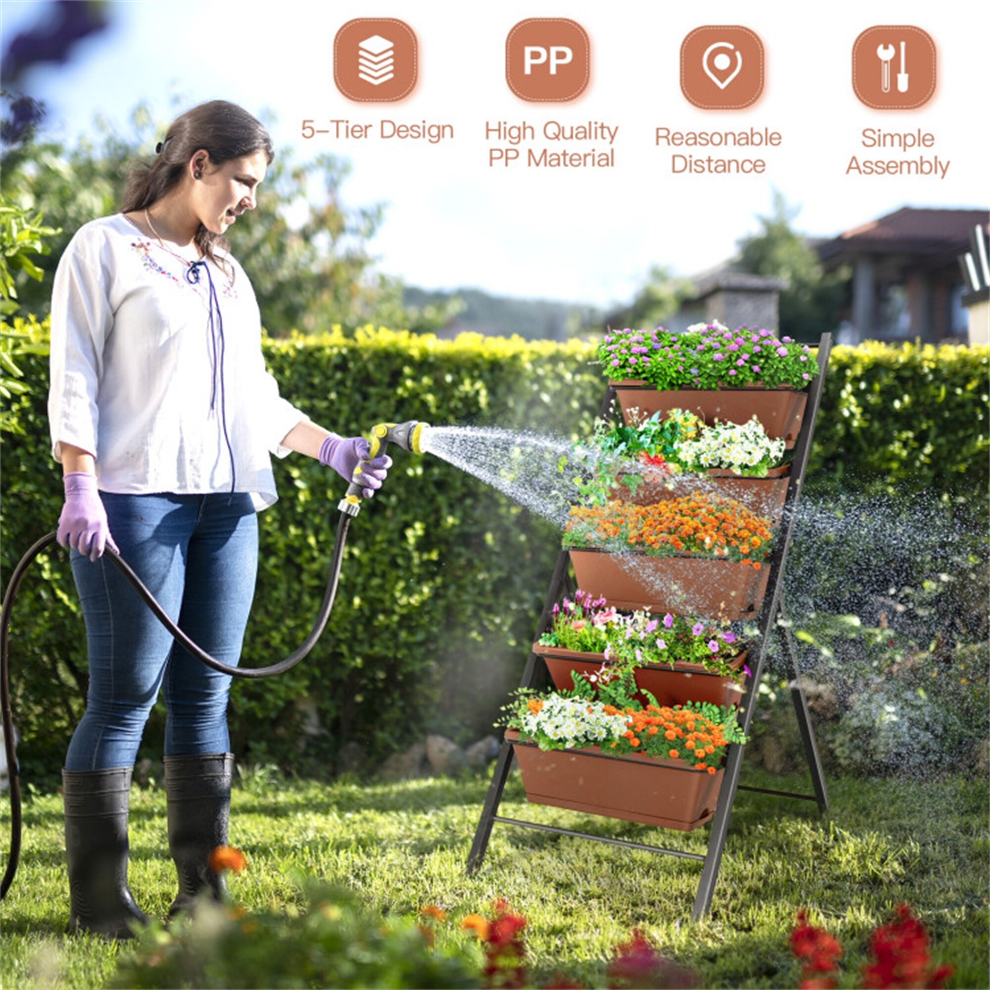 BABOOM BOM-10182CF-CO Raised-Planter-Boxes - View #10