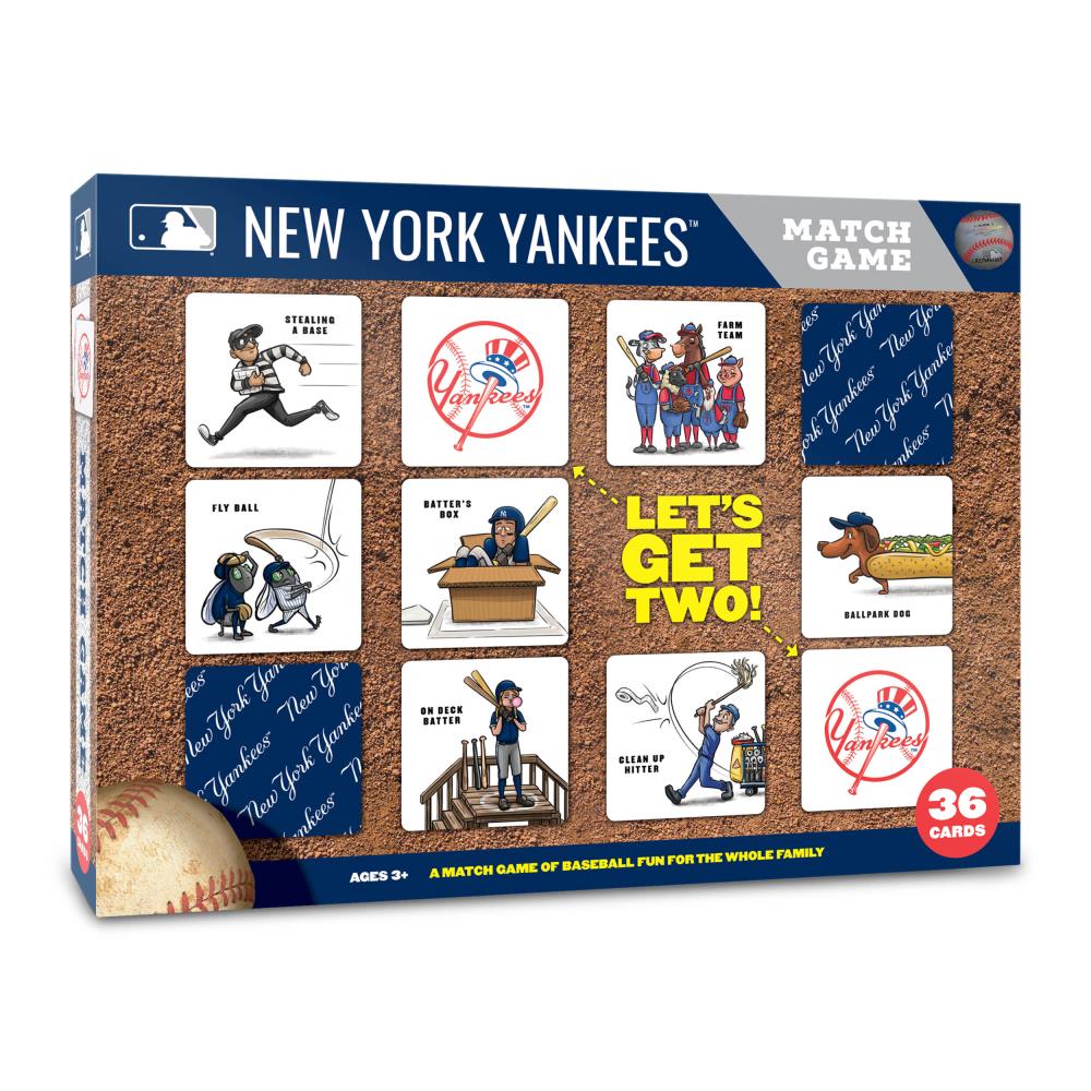 Sportula 2500812 YouTheFan MLB New York Yankees Licensed Memory Match Game (Memory Game)