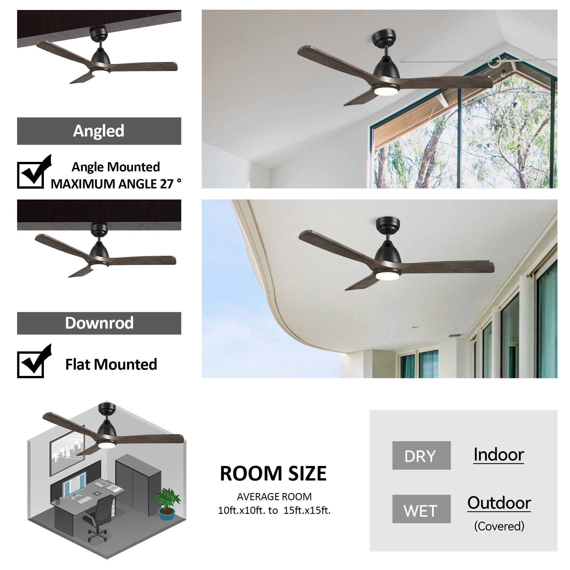 CARRO USA LS483N3-L11-BM3-1 Ceiling-Fans - View #9