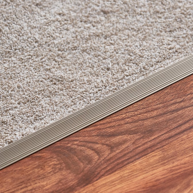 Floor Transition In The Moulding, Carpet And Hardwood Floor Divider