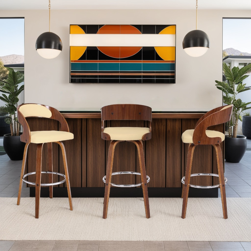 Armen Living LCSHBACRWA30 stools - View #6
