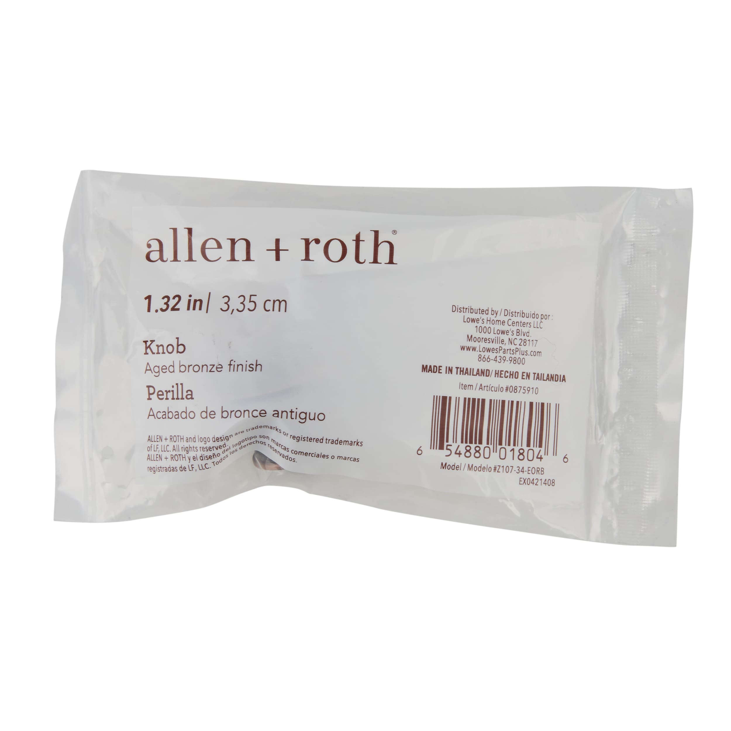 allen + roth Z107-34-EORB Cabinet-Knobs - View #11
