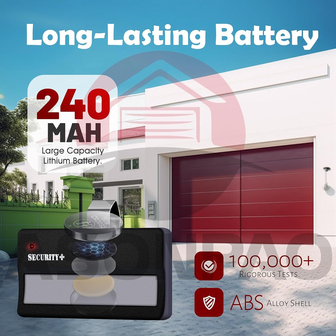 Aoibox LAB4ORVV Garage-Door-Opener-Remotes - View #3