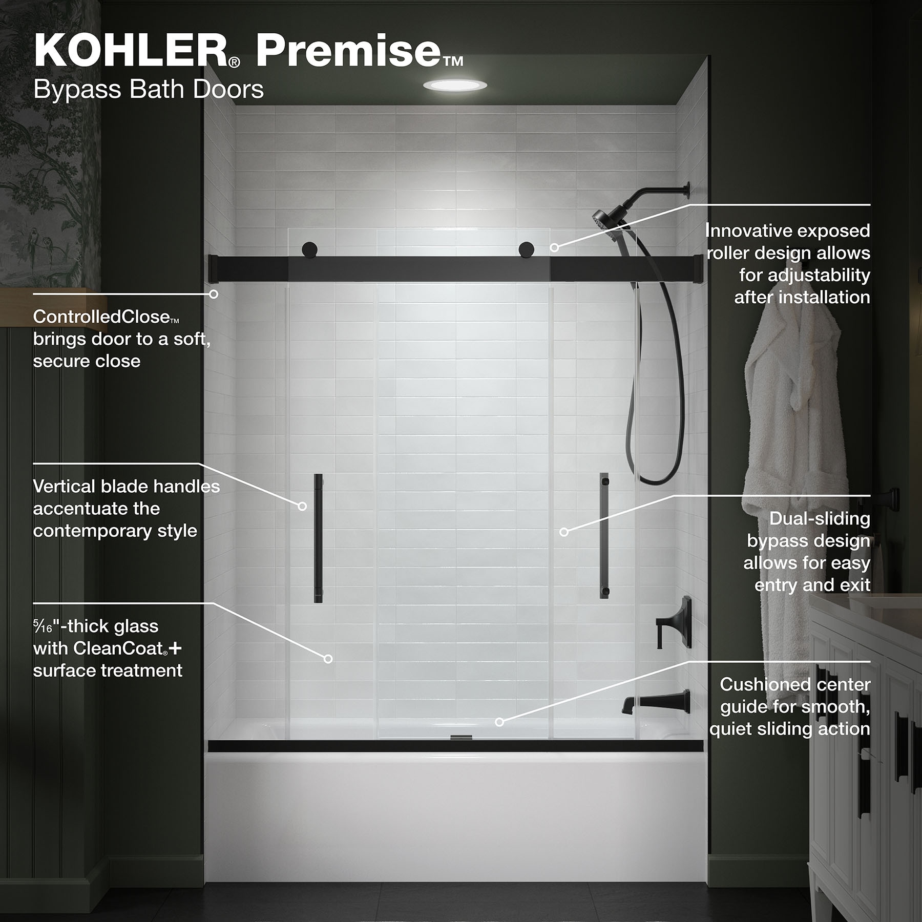 KOHLER 702476-8L-BL Bathtub-Doors - View #6