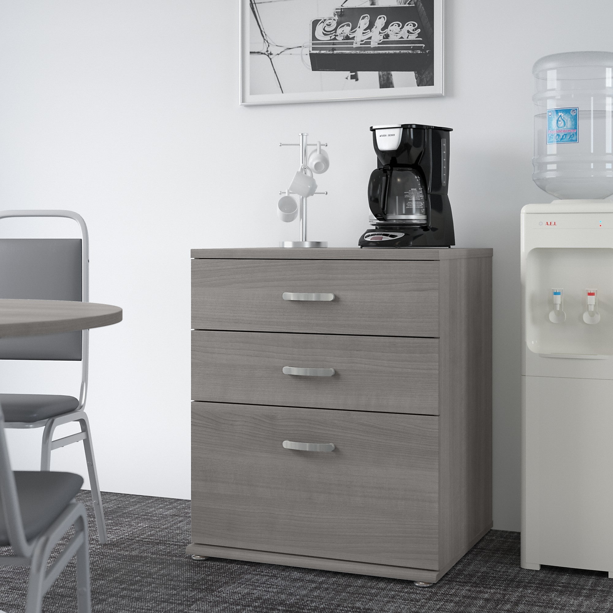 Bush Business Furniture UNS328PG Utility-Storage-Cabinets - View #2