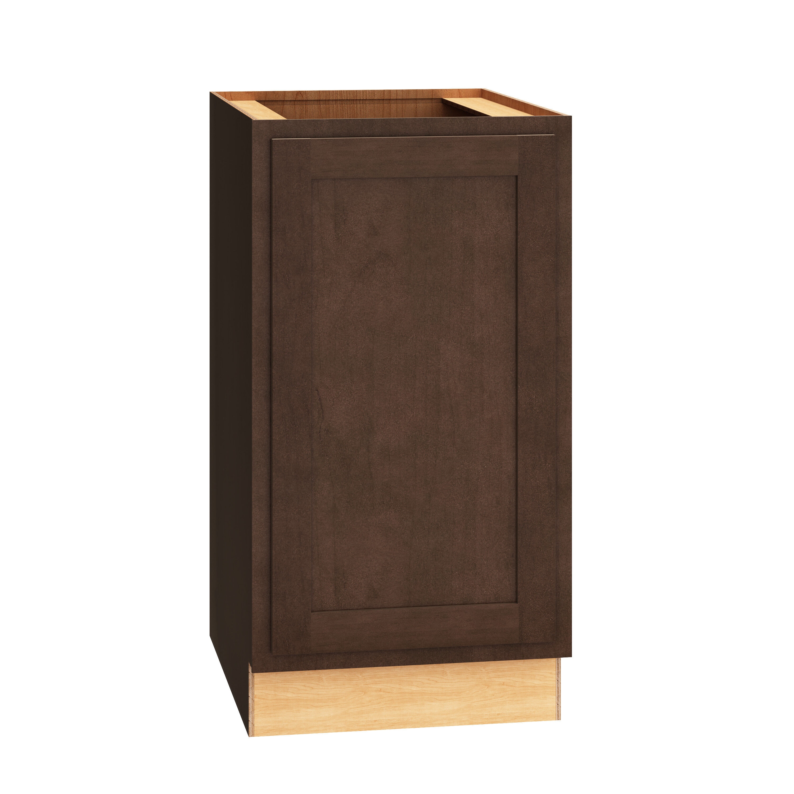 Diamond Express Jamestown 24-in W x 34.5-in H x 24-in D Thatch Partial Overlay Base Fully Assembled Plywood Cabinet (Flat Panel Shaker Door Style)
