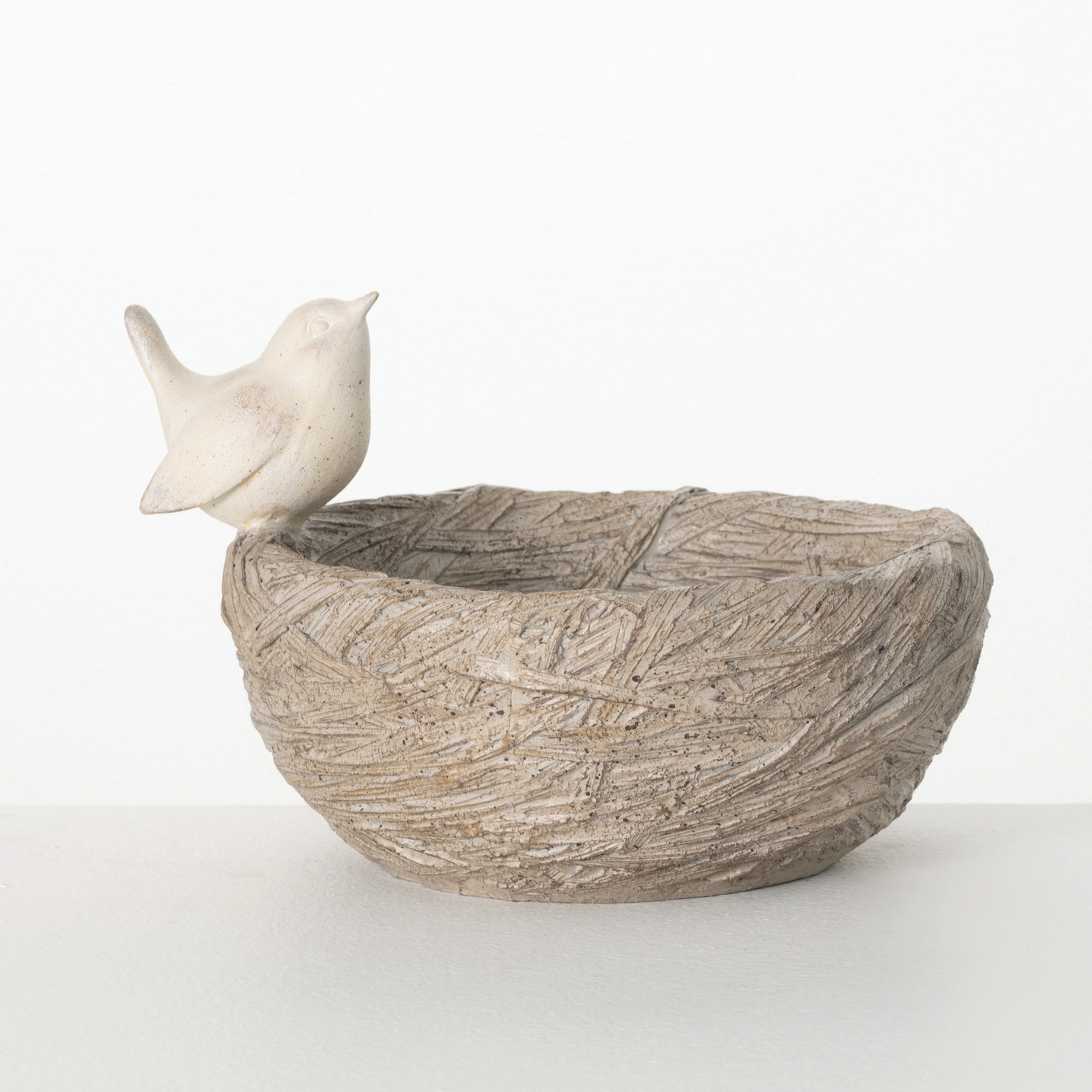 Sullivans PR2973 Off-white Resin Modern Decorative bowl