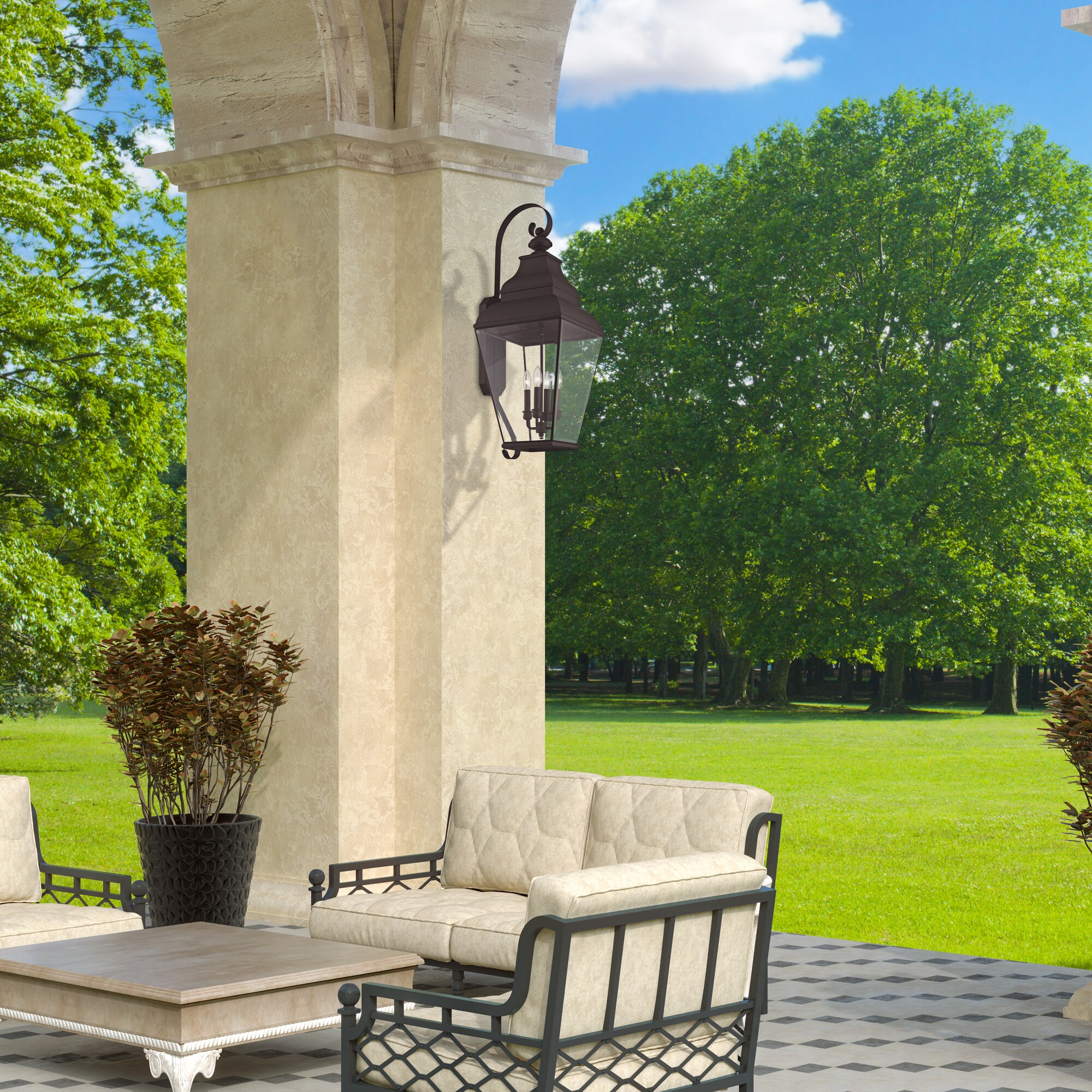 Livex Lighting 2596-07 Outdoor-Wall-Lighting - View #2
