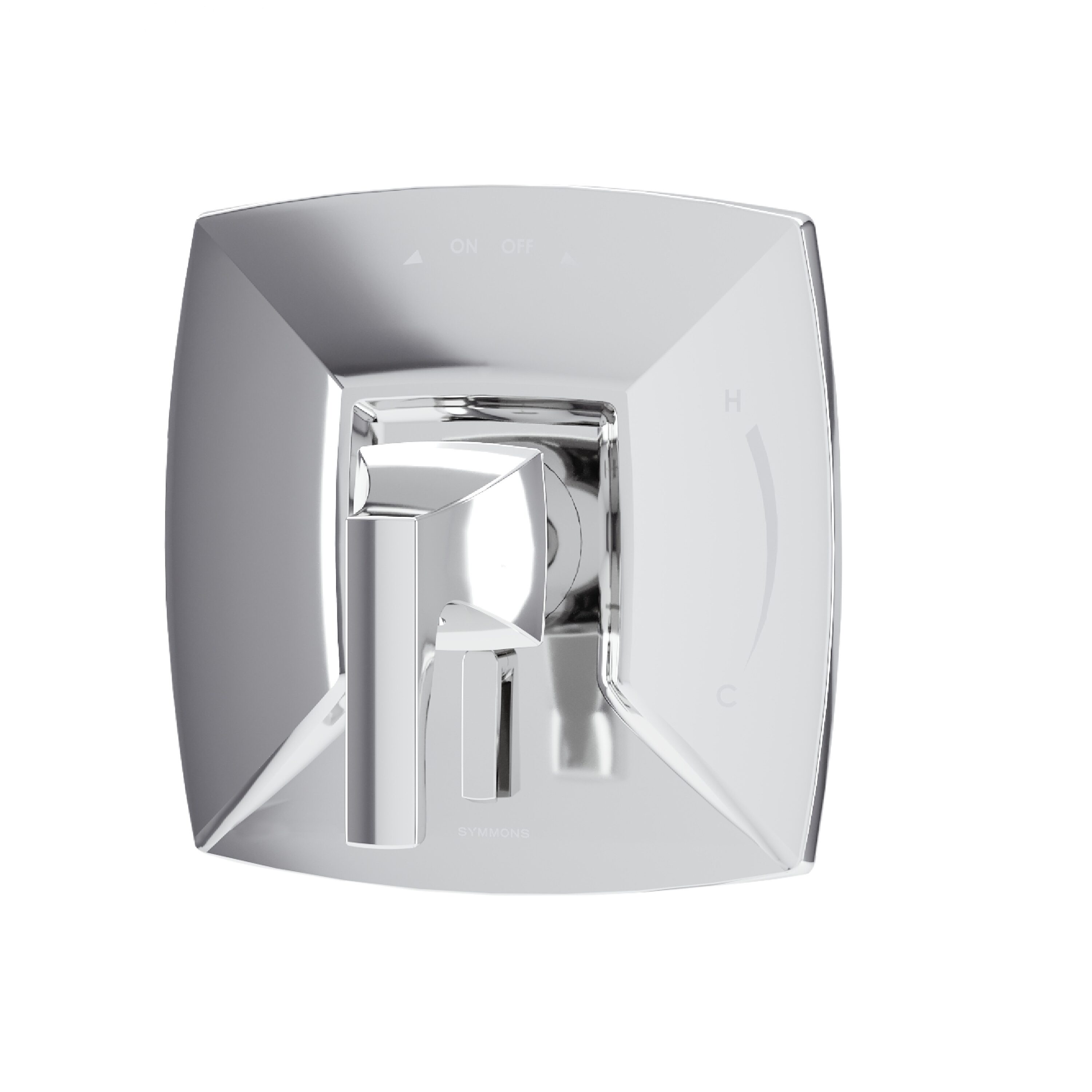 Symmons S5690TRM Oak Polished Chrome 1 -Handle Lever Shower Faucet Handle