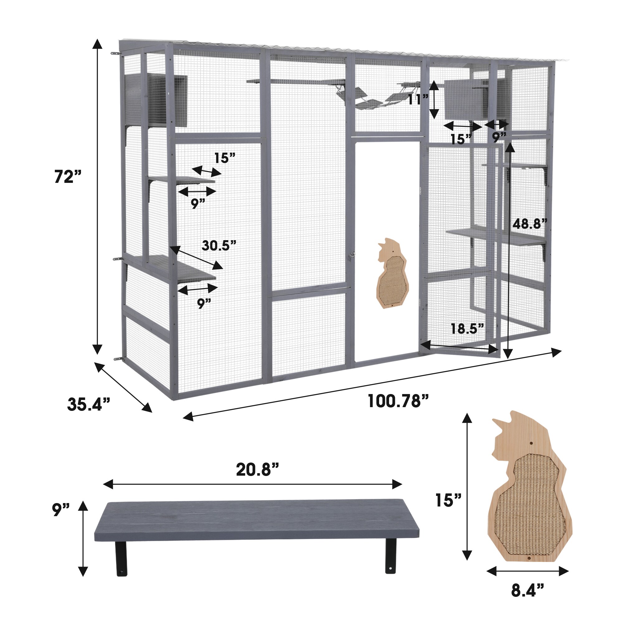 LOVMOR SF-X-W2181P198549 Pet-Crates-Carriers - View #3
