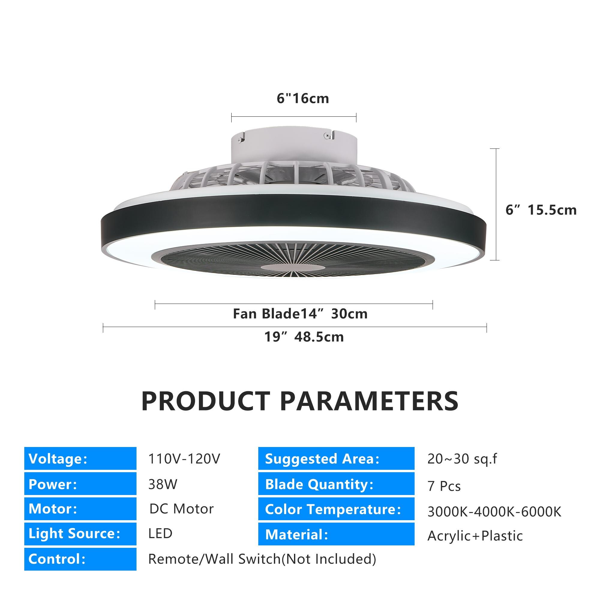Afoxsos LAF0310C64 Ceiling-Fans - View #11