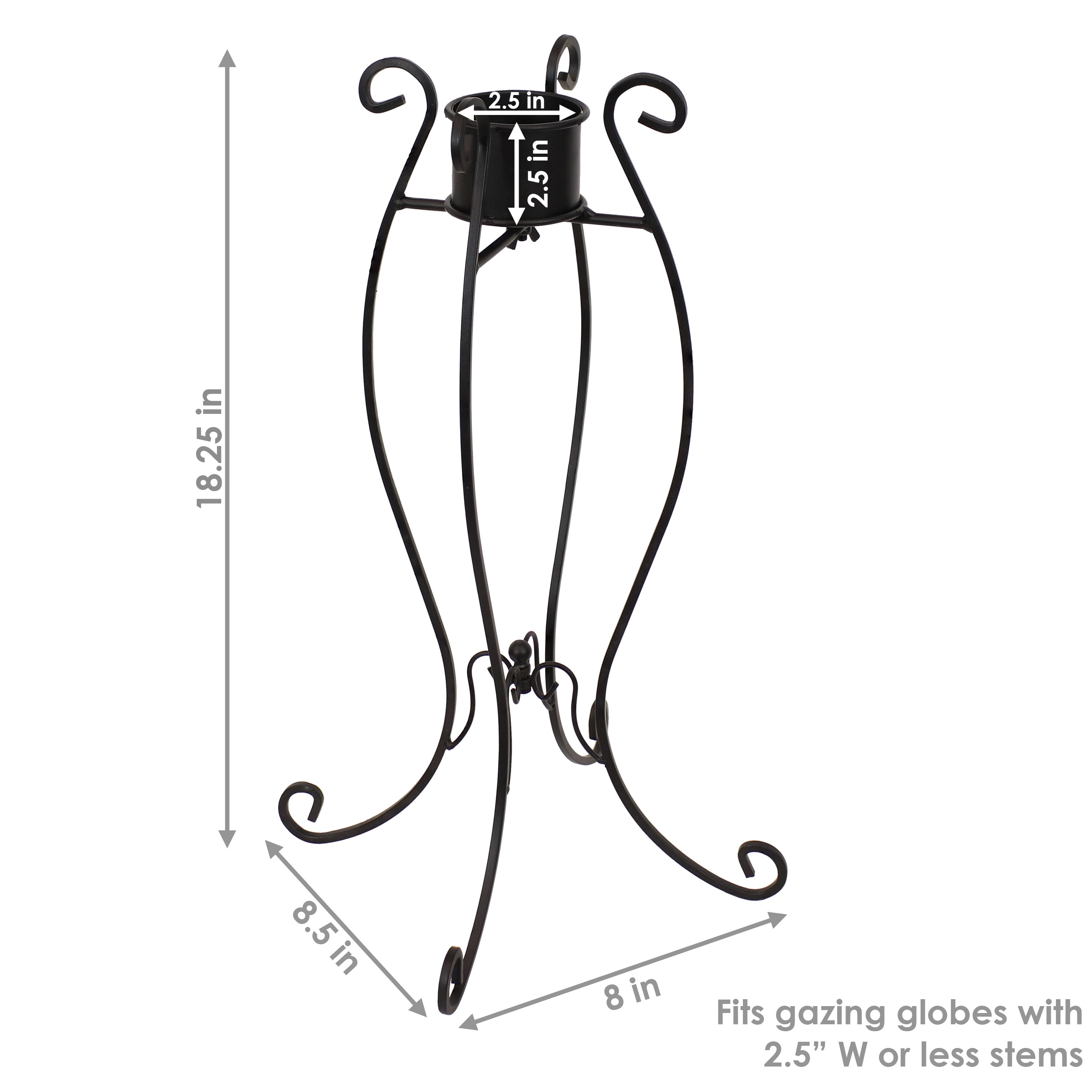 Sunnydaze Decor ZIB-881 Gazing-Ball-Stand - View #3