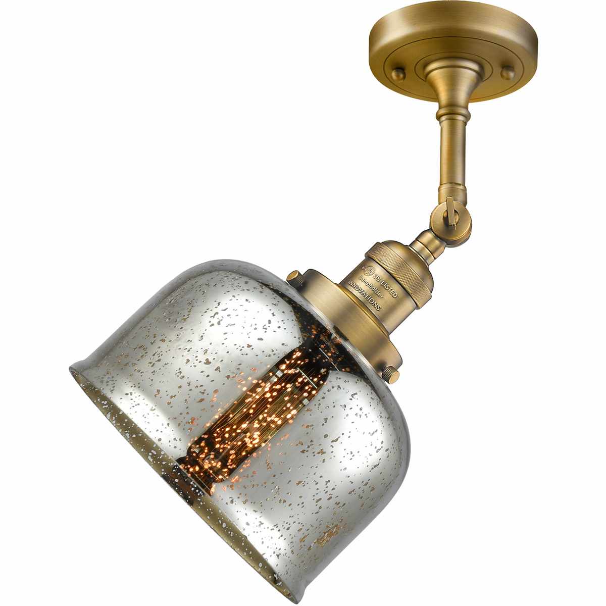 Innovations Lighting 1354622 201F-BB-G78-LED Franklin Restoration Large Bell