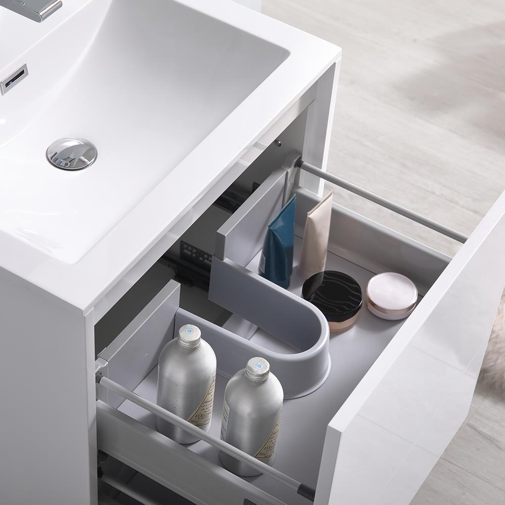 Fresca FCB9224WH-I Bath-Vanity-Combo - View #6