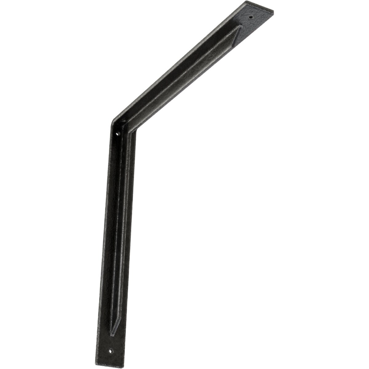 Ekena Millwork BKTM02X18X18STAPW Stockport 18-in x 2-in x 18-in Gray Steel Mounting bracket