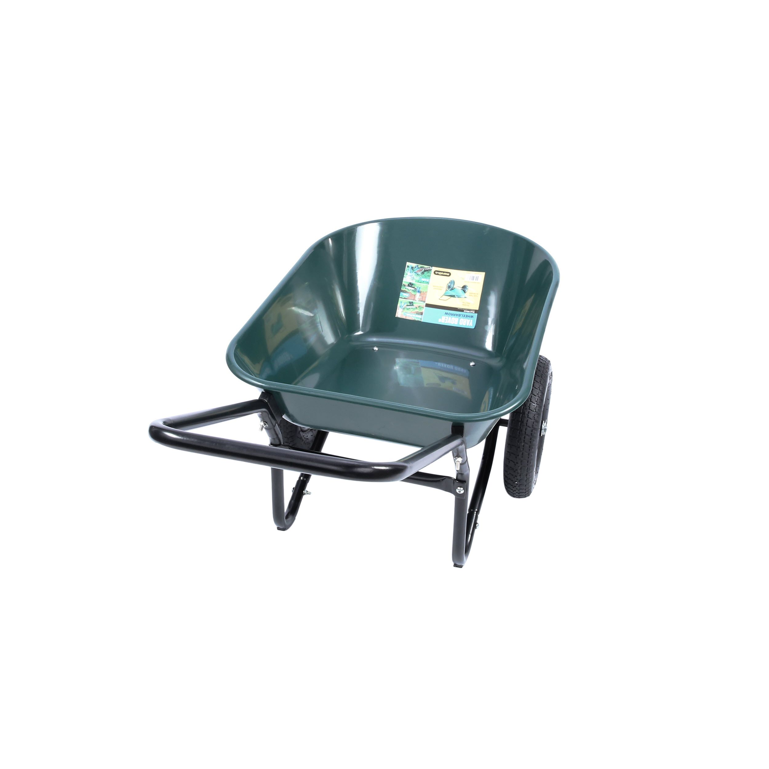 Marathon 5-cu Ft Poly Wheelbarrow In The Wheelbarrows, 57% OFF