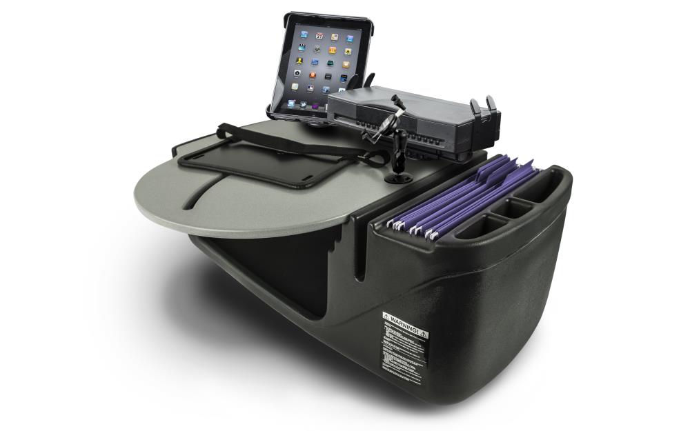 AutoExec AUE49100 RoadMaster Car with Power Inverter, X-Grip Phone Mount, Tablet Mount and Printer Stand