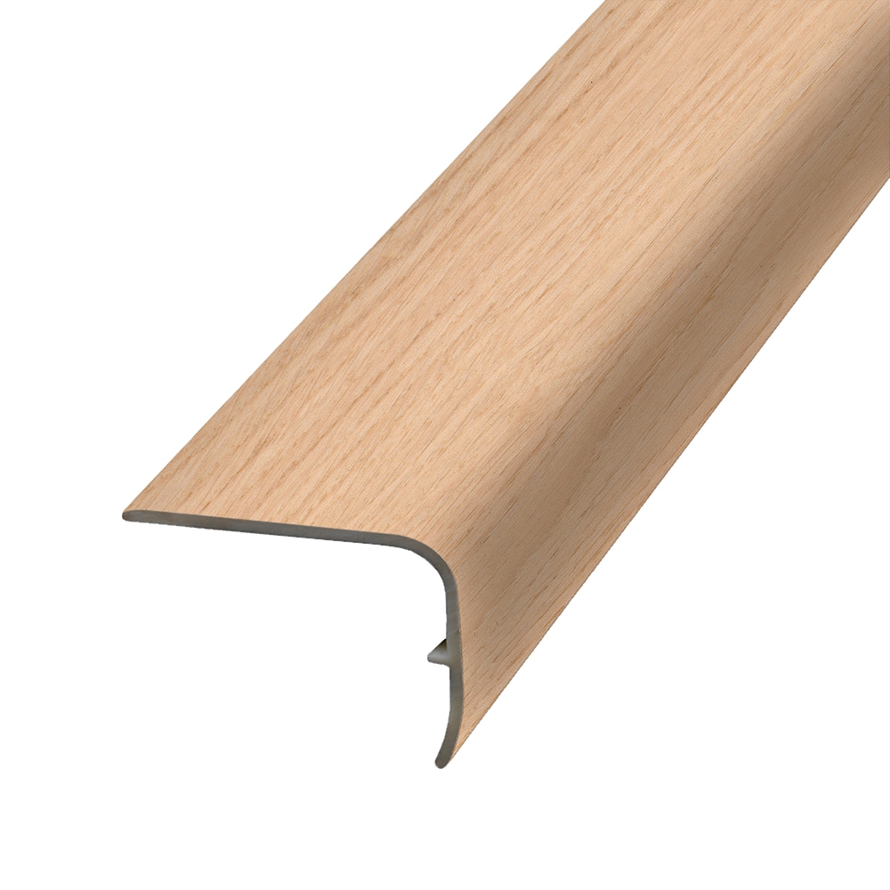 Project Source VSNPL-07957 1.88-in x 78.7-in x 1.32-in St. Clair Prefinished Vinyl Overlap Stair Nosing