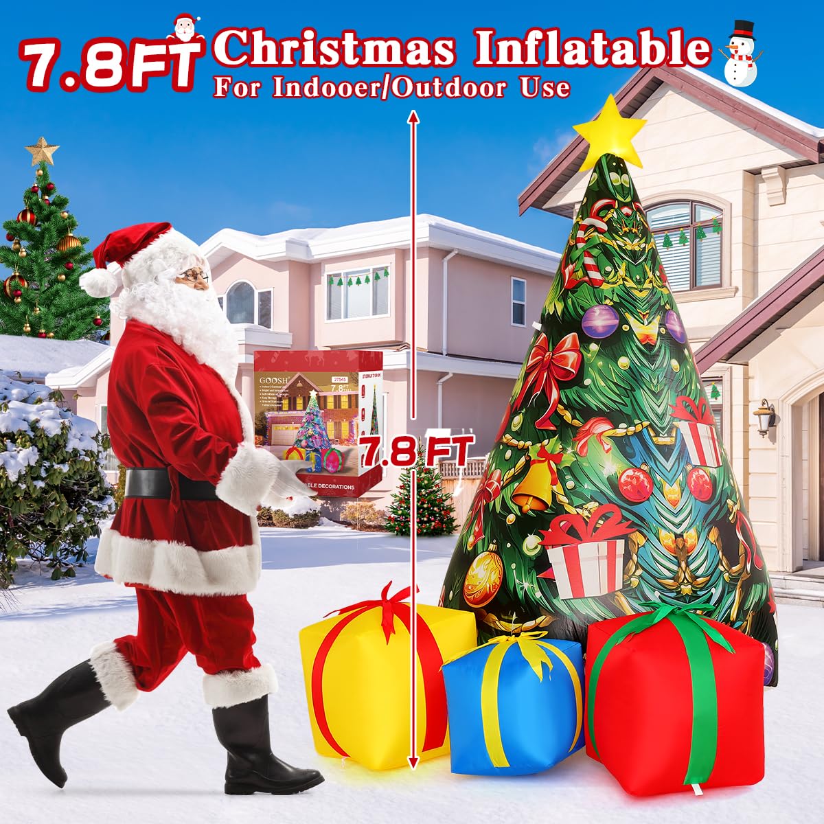 GOOSH DJ-SD-27545 Christmas-Inflatables - View #6
