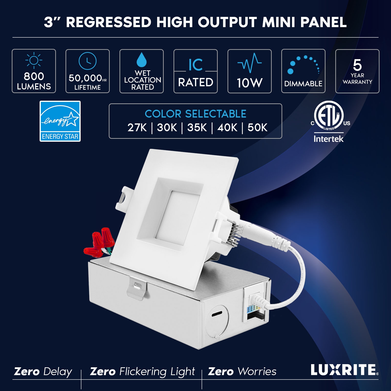 Luxrite LR22638-6PK Led-Retrofit-Downlight - View #6
