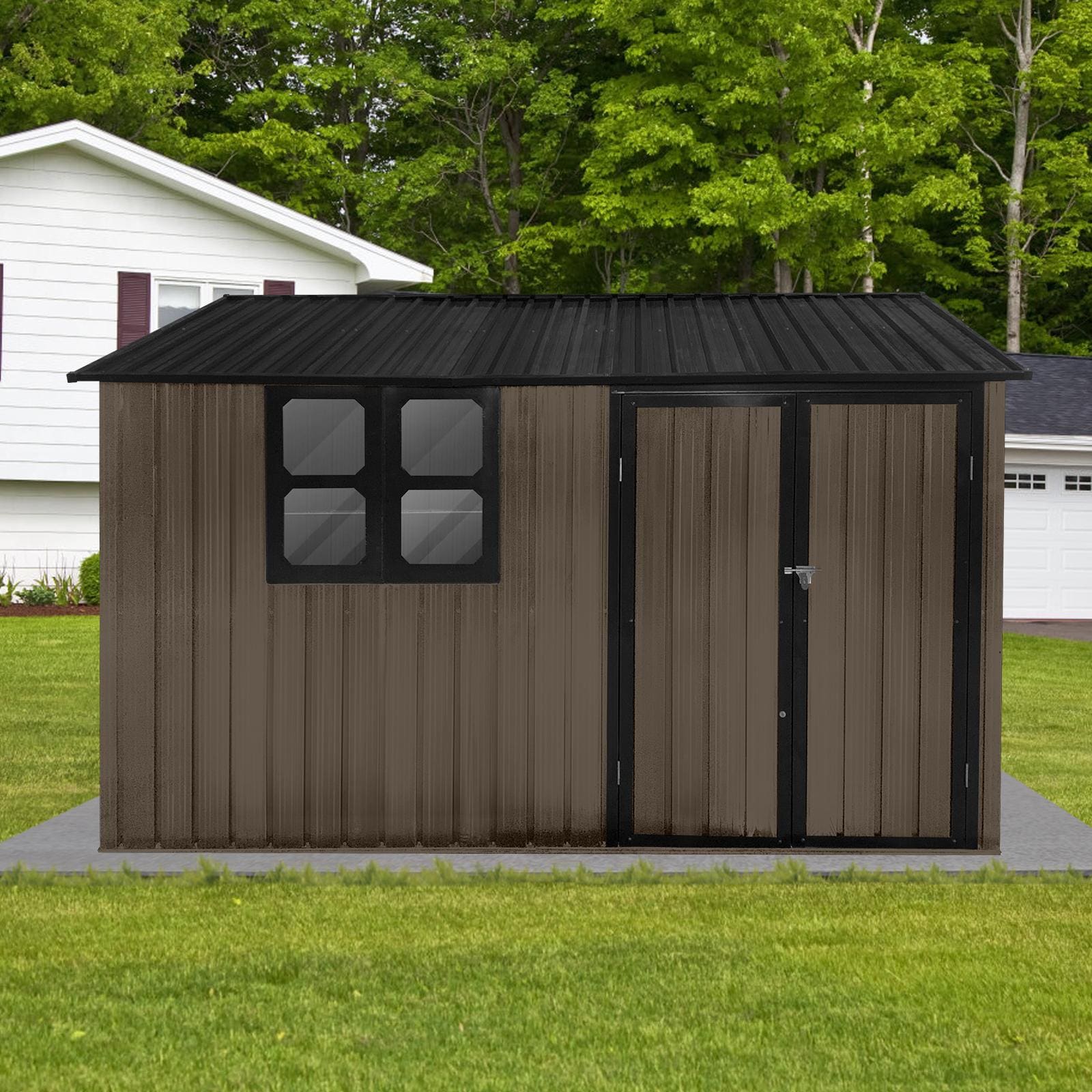 Bayfeve BF-135035-SD Metal-Storage-Buildings-Sheds - View #2