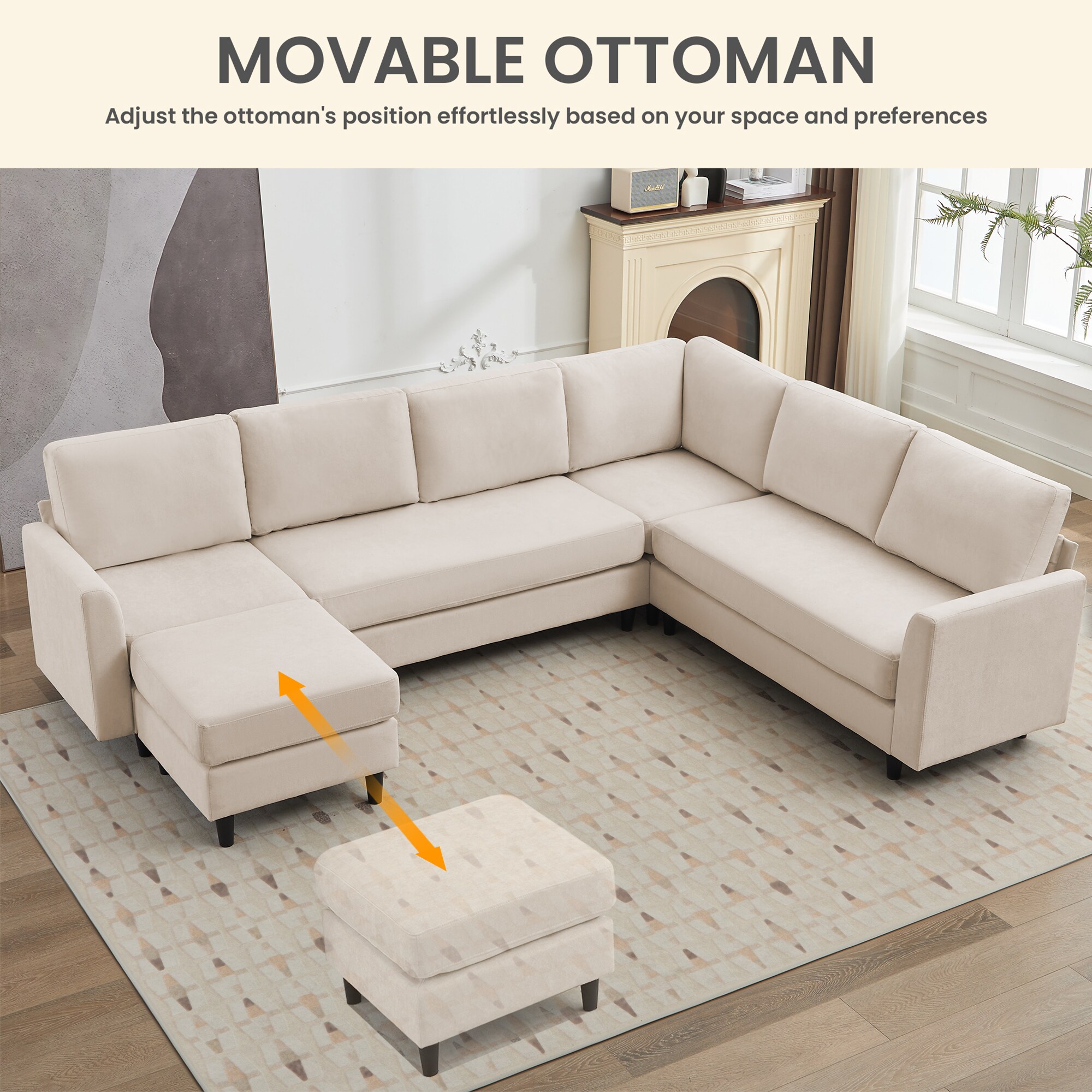 VOUA SAF-XNE4R2G-BE Sofas-Loveseats - View #8