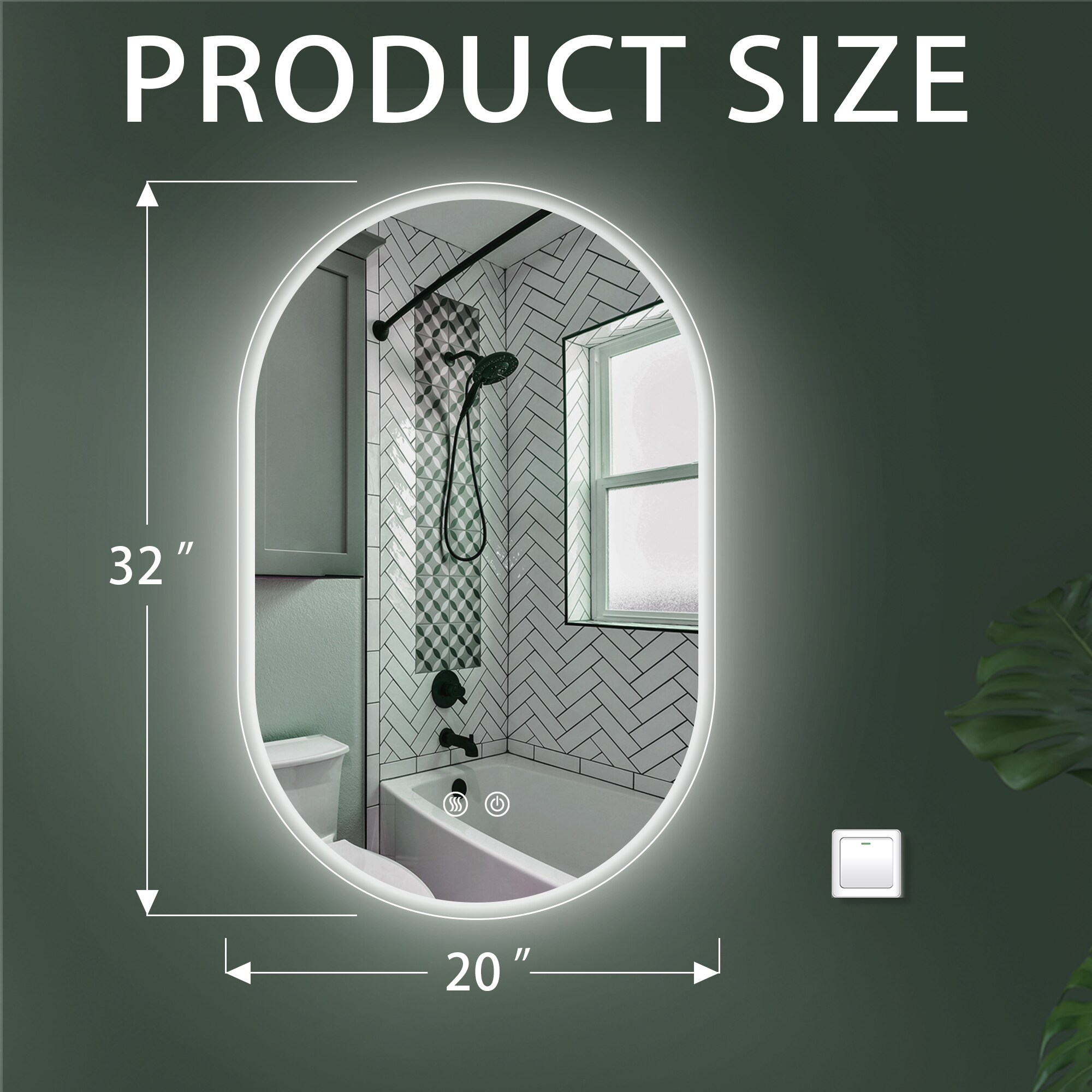 AAZJ JKF-MU04-2436SF1 Framed-Bath-Mirrors - View #18