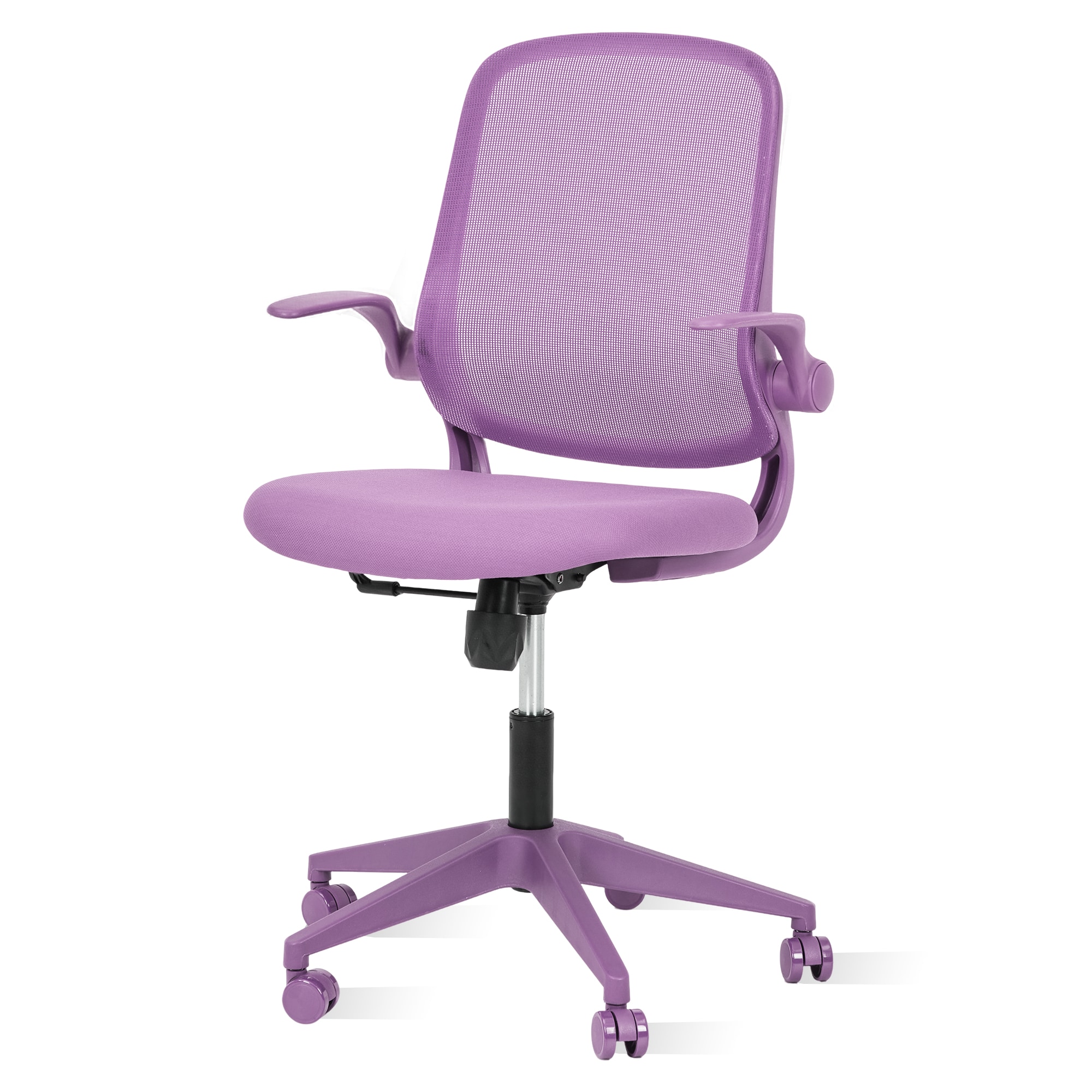 Garvee - Modern Ergonomic Office Chair with Flip Up Arms Swivel Desk Chair Comfort Padded Mesh Cu...