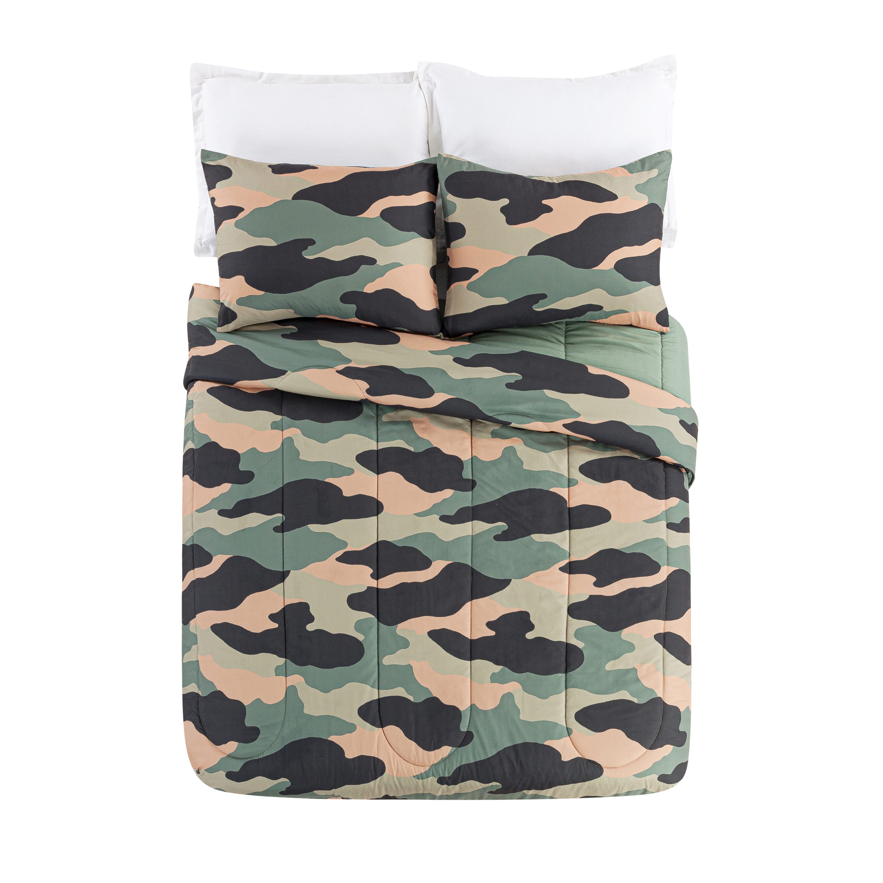 Urban Playground Covert camo comf st 3-Piece Green Full/Queen