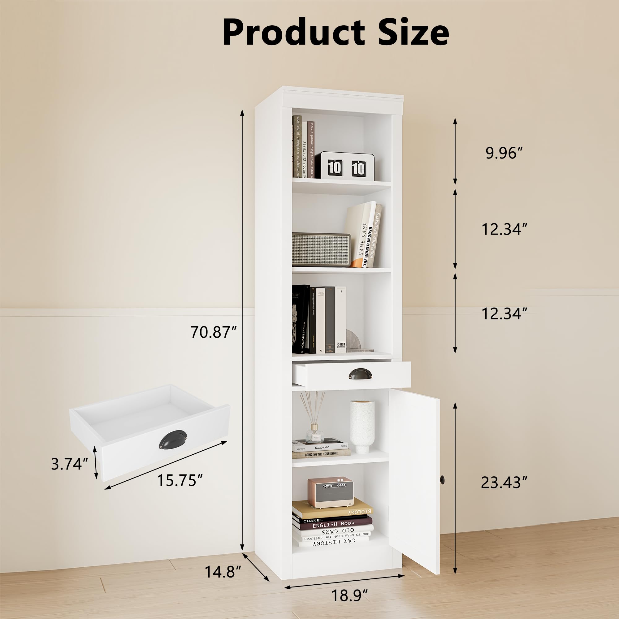 Garvee HHZ-PHK-34FEVSFY bookcases - View #3
