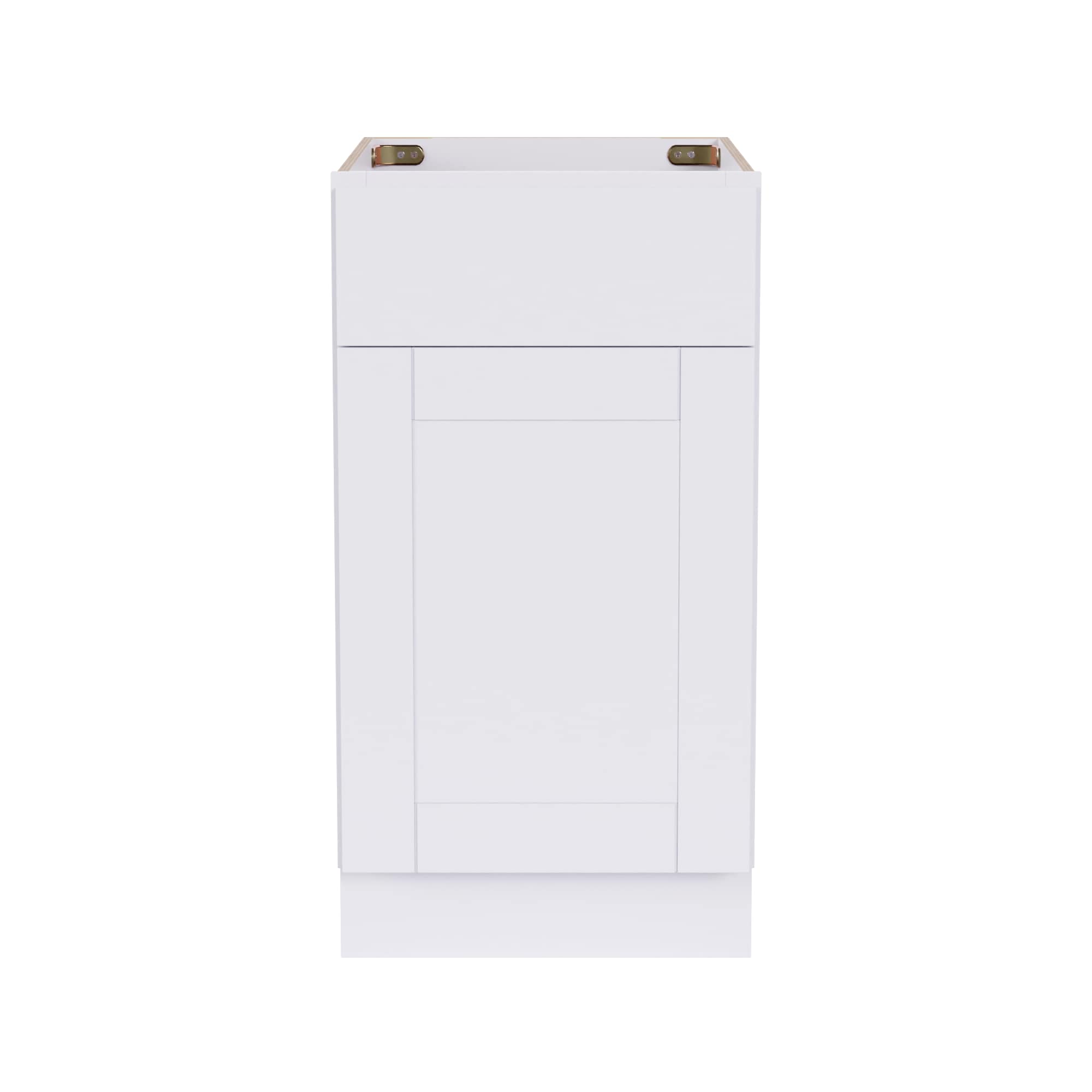 Arcade Green 505B1824 18-in W x 34.5-in H x 24-in D White Birch Base Fully assembled Plywood Cabinet Shaker)