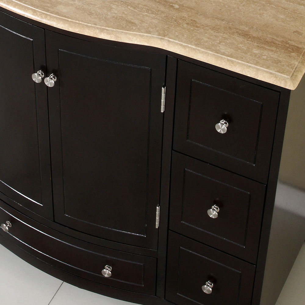 Silkroad Exclusive HYP-0703-T-UWC-40 Bath-Vanity-Combo - View #6