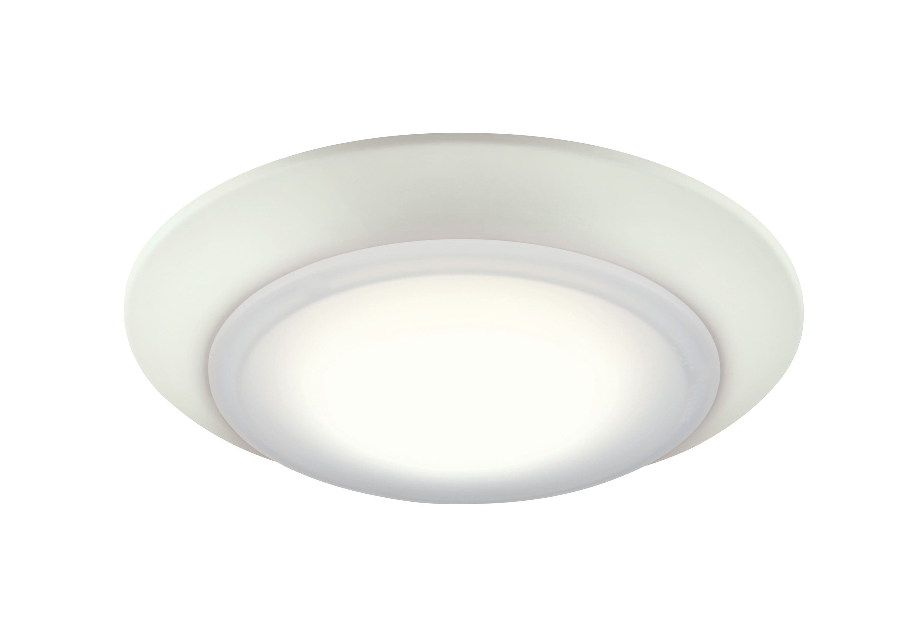 Craftmade X6207-W-LED X62 series 1-Light 7-in White LED Flush Mount Light ENERGY STAR