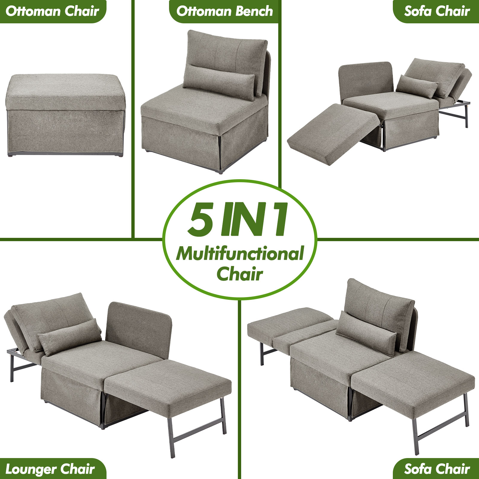 CESICIA 6008LGY chairs - View #11