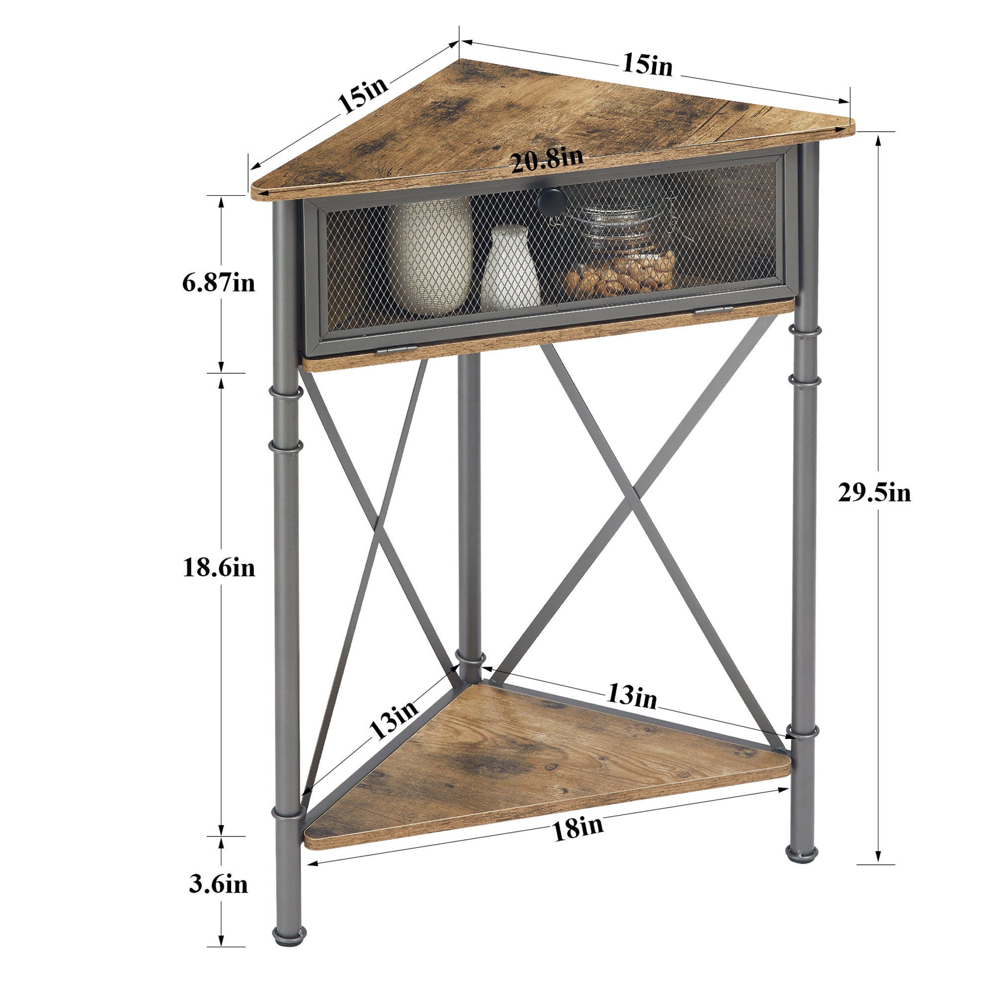 Vecelo LOE-XF-CS02-GRY chests - View #3